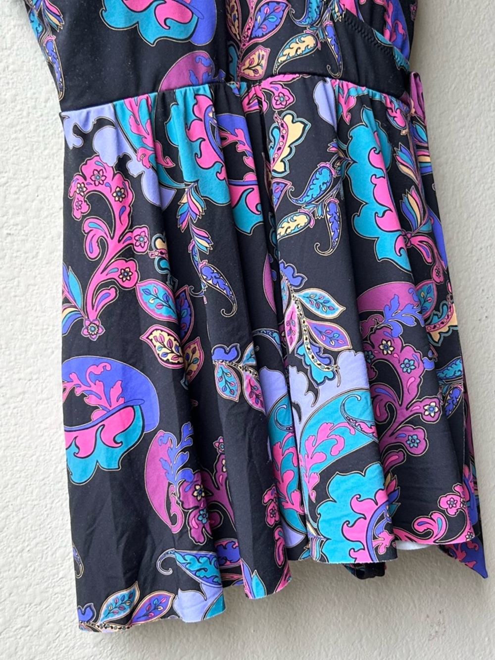 Johnny Was FATIMA WRAP SKIRTED ONE PIECE Sz S - Picture 8 of 16